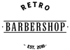 Retro Barbershop – Experimentează tradiția cu stil modern Logo